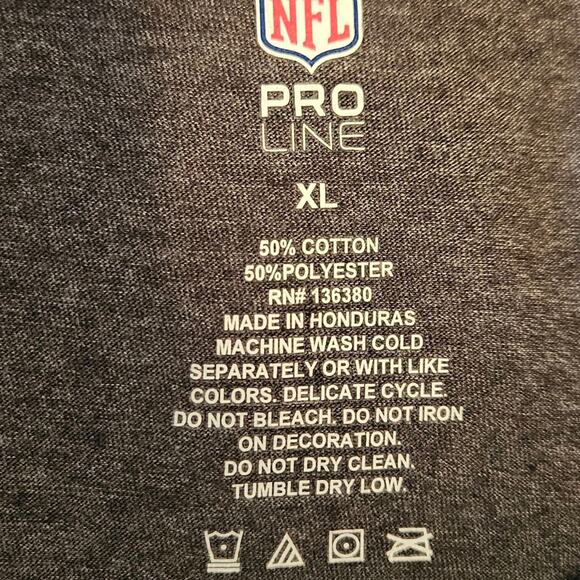 NFL Pro Line Broncos Super Bowl Champions 50th Grey Men's XLarge - Picture 3 of 4